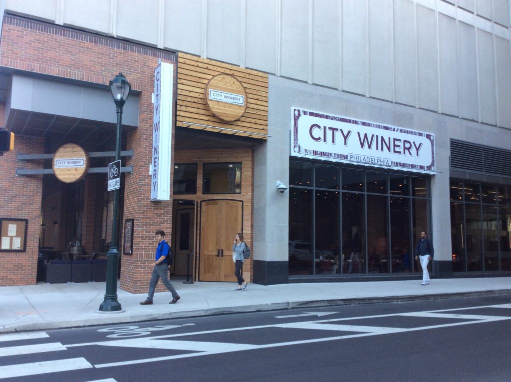 City Winery Philadelphia, Now Open