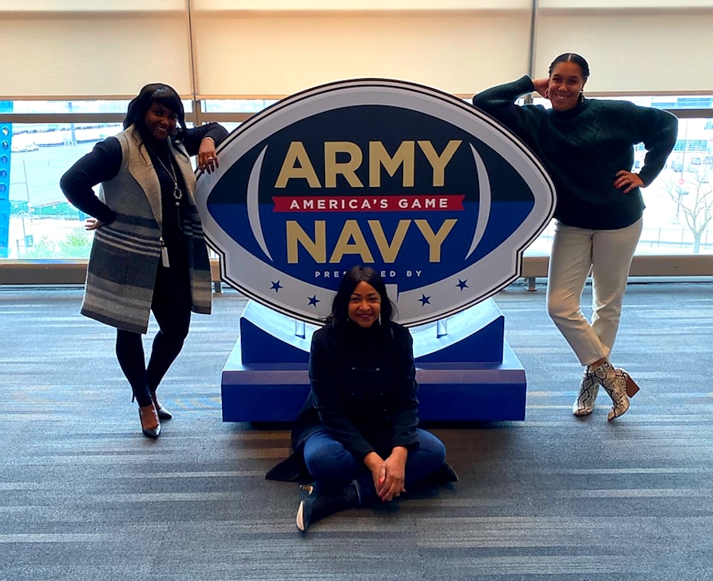 Mechelle Sabb Jazelle jones Ilia Ghee army navy