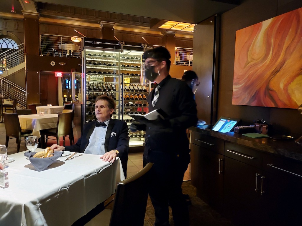 Ocean Prime Indoor Dining Philadelphia Waiter