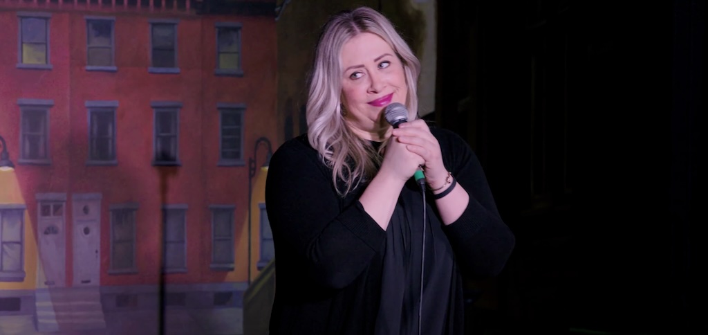 Comedian Mary Radziniski