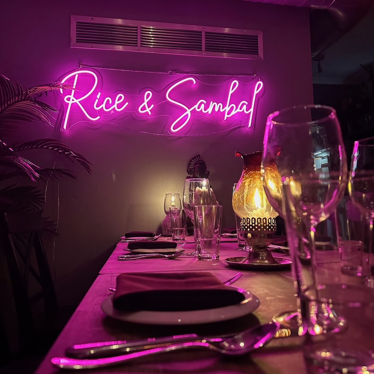Rice & Sambal at Dankbaar Chef Diana Widjojo