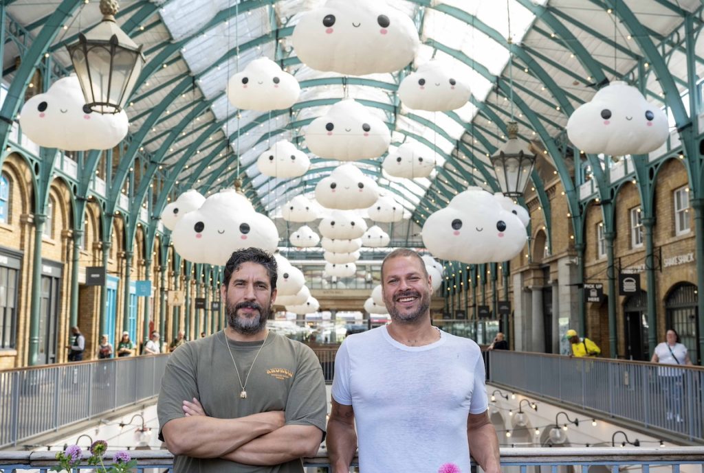 Seated Little Cloud by FriendsWithYou at the Navy Yards