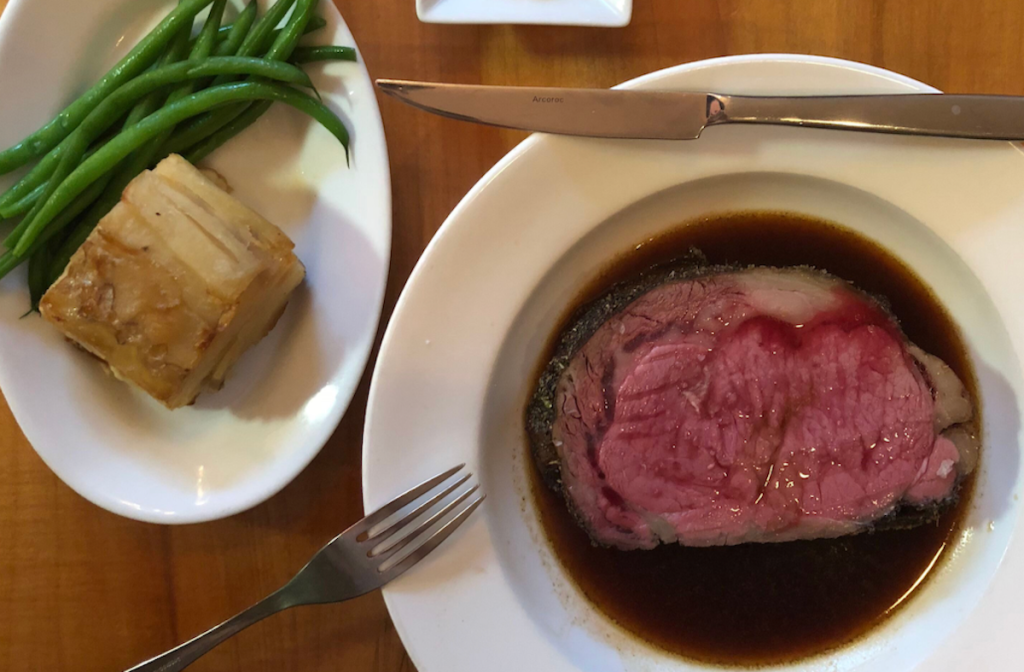 Fond Prime Rib Dinner