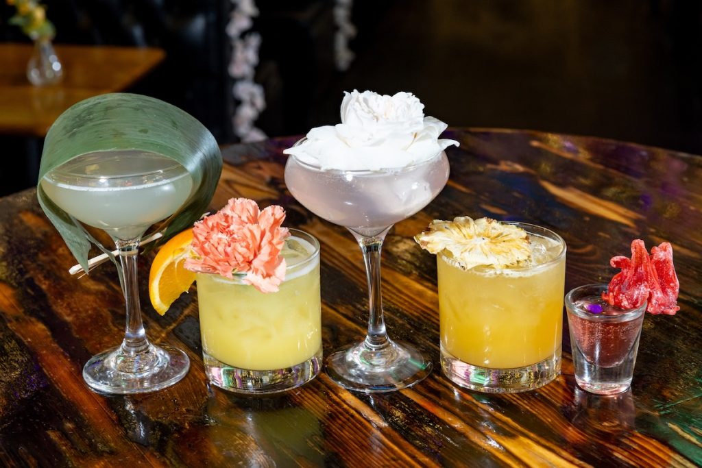 Craftsman Row Saloon Blooming Garden Pop-Up