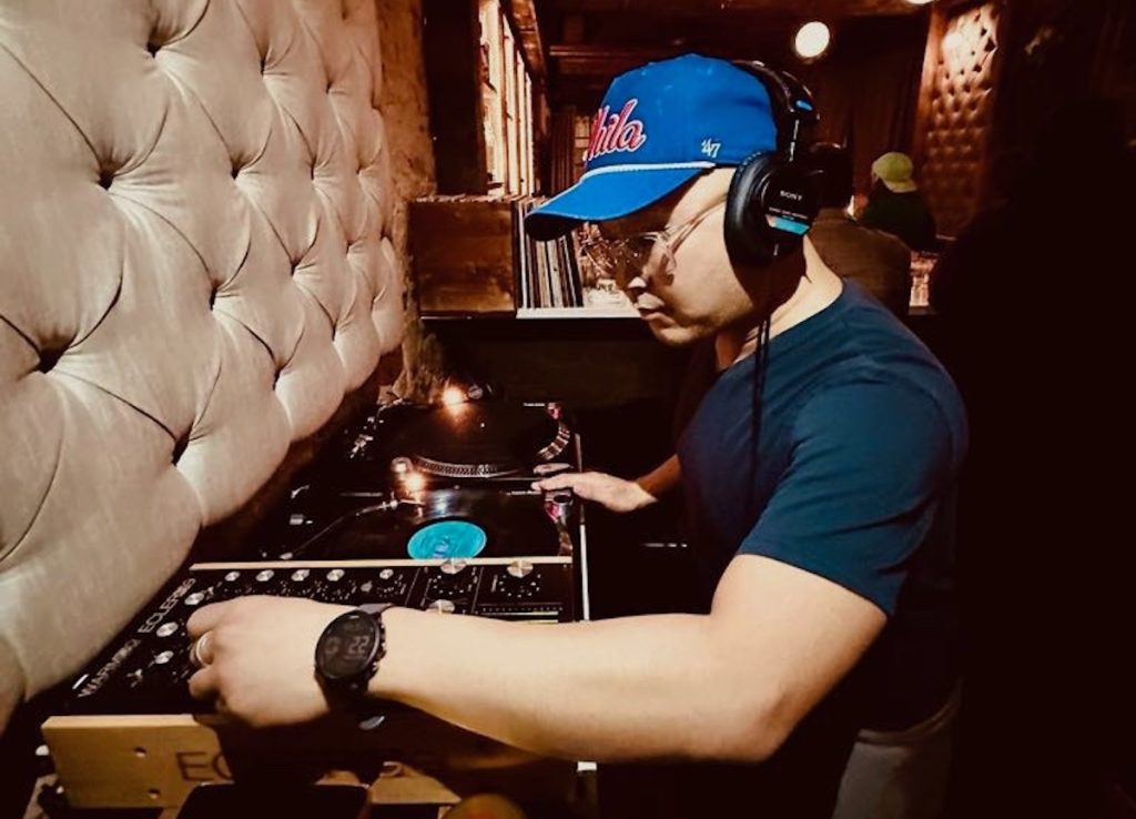 DJ Hong Kwon at 48 Record Bar