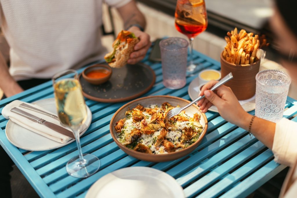 Alice Midday Menu, Fresh and Vibrant