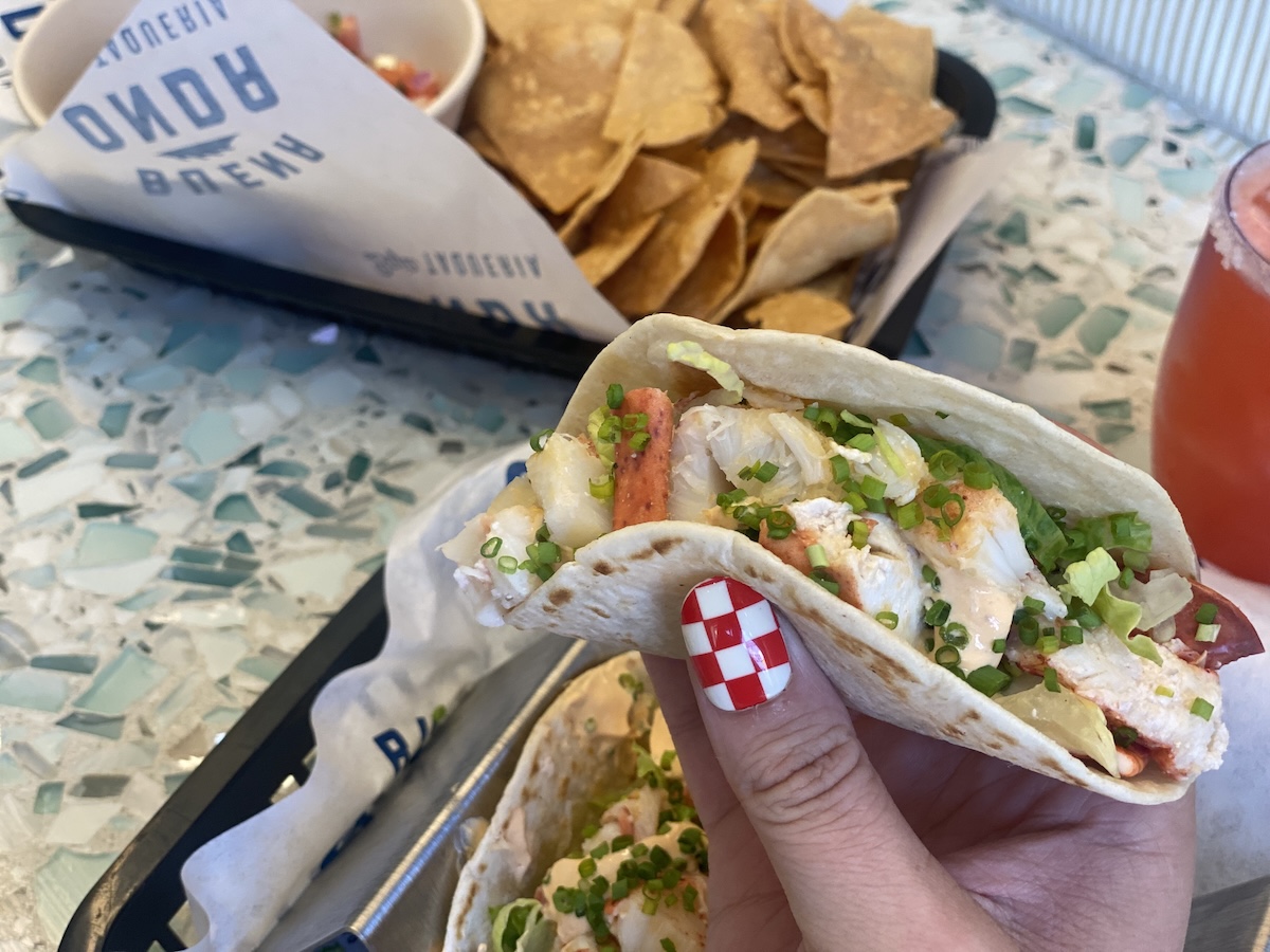 Jose Garces Maine Lobster Taco