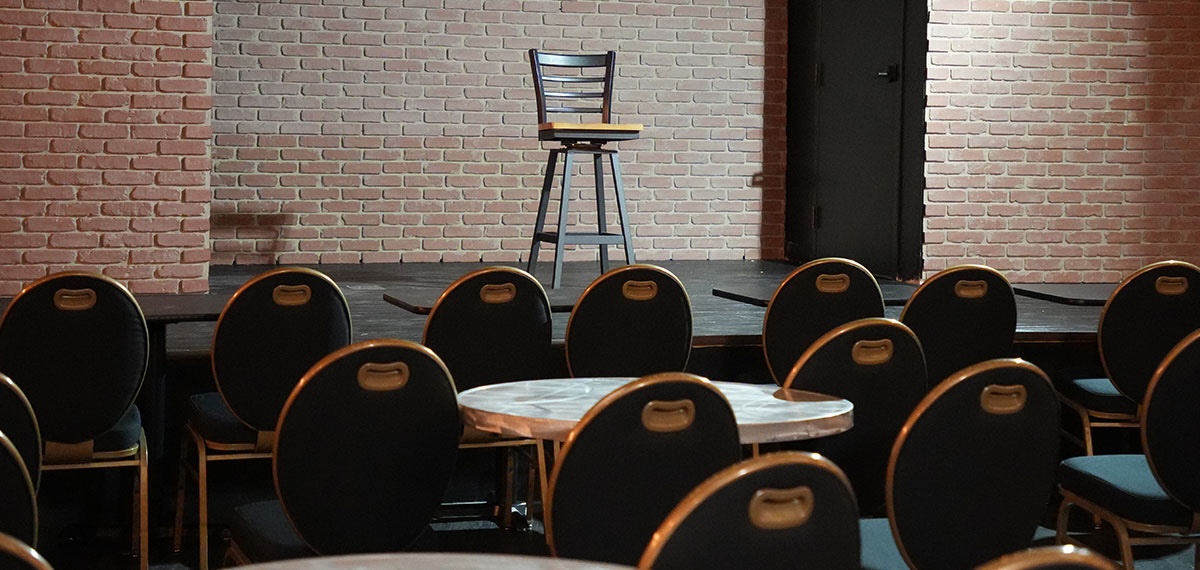 stress factory comedy club