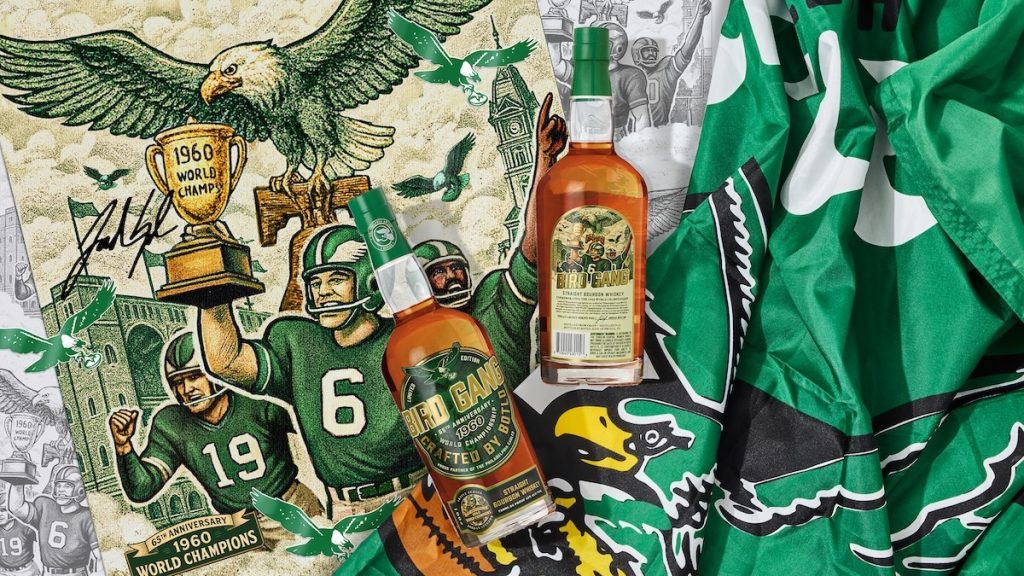 Bird Gang Spirits and the Eagles Bottle Series