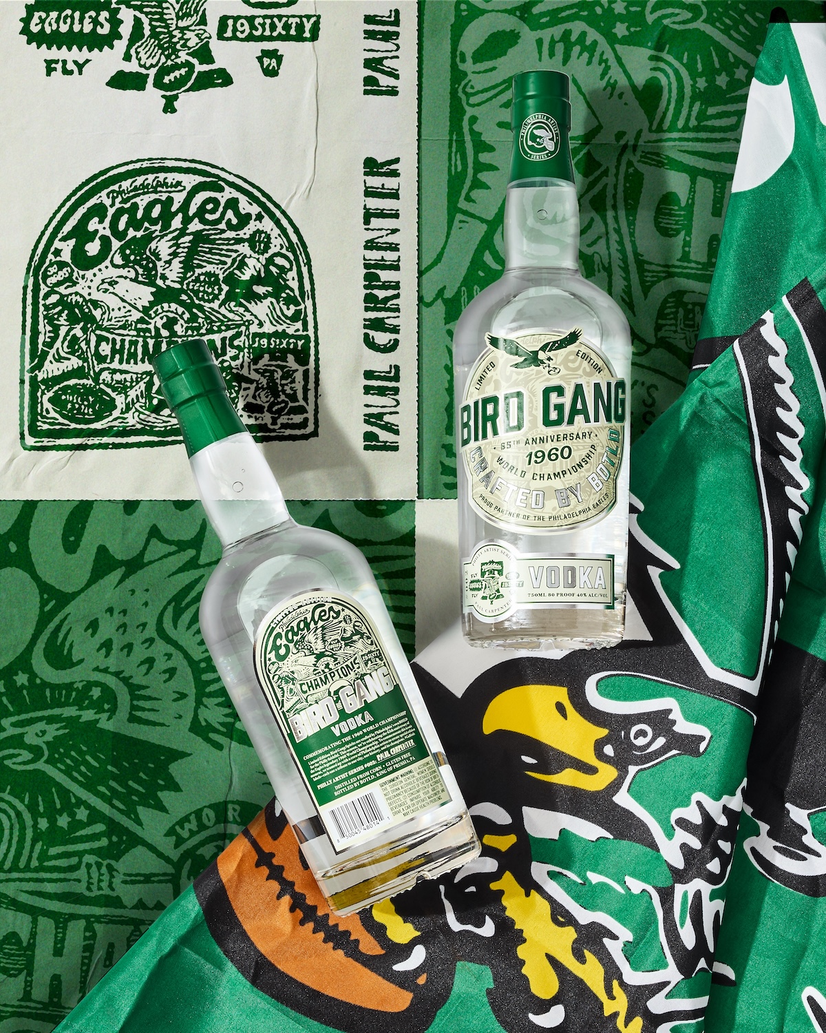 Bird Gang Spirits and the Eagles Bottle Series