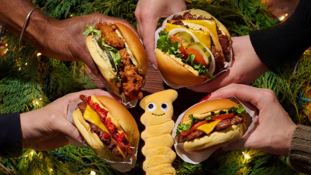 Cris Crinkle Cut at Shake Shack Spreads Holiday Cheer